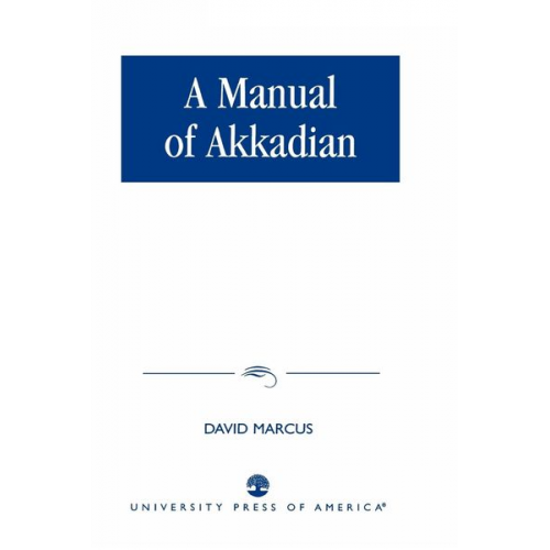 David Marcus - A Manual of Akkadian