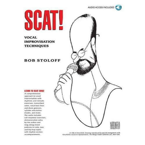 Bob Stoloff - Scat! Vocal Improvisation Techniques (Book/Online Audio)