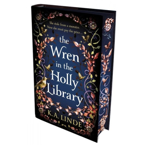 K. A. Linde - The Wren in the Holly Library - Special Edition with sprayed edges