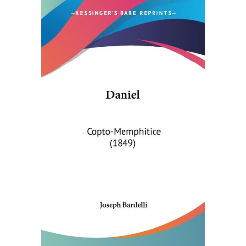 Joseph Bardelli - Daniel