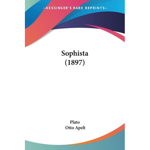 Plato - Sophista (1897)