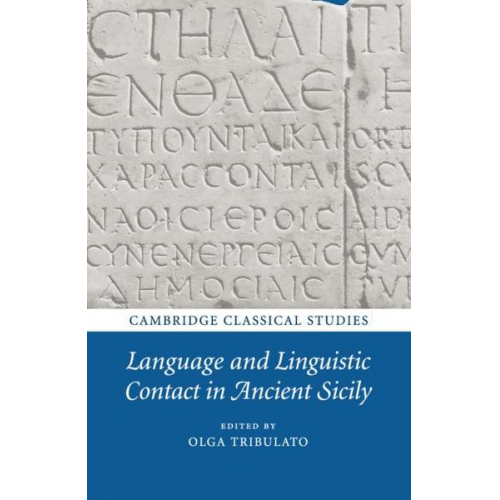 Olga (Universita Degli Studi DI Venezia Tribulato - Language and Linguistic Contact in Ancient Sicily