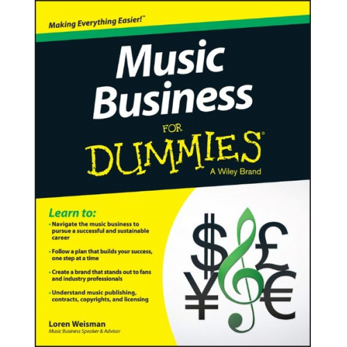 Loren Weisman - Music Business For Dummies