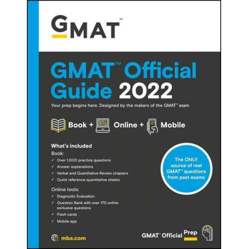 Graduate Management Admission Council - GMAT Official Guide 2022