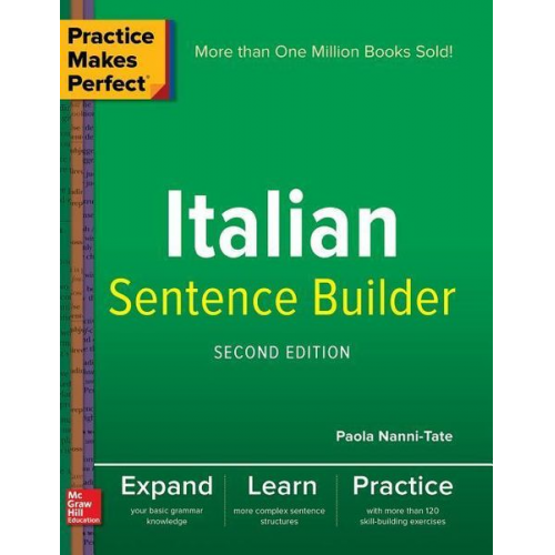Paola Nanni-Tate - Practice Makes Perfect Italian Sentence Builder