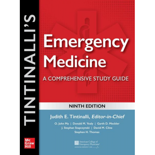 David Cline Donald Yealy Garth Meckler J. Stapczynski Judith Tintinalli - Tintinalli's Emergency Medicine: A Comprehensive Study Guide