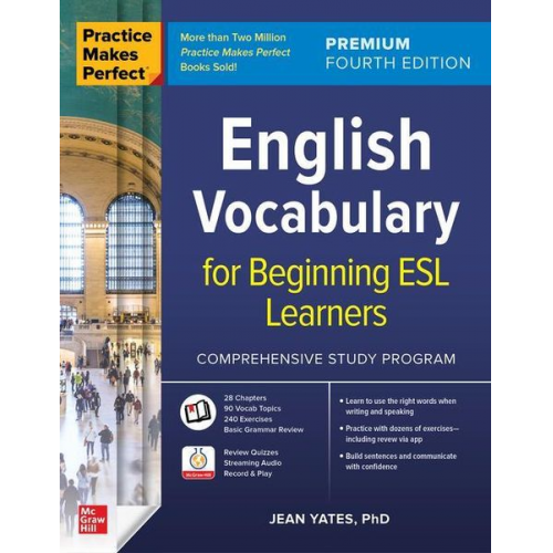 Jean Yates - Practice Makes Perfect: English Vocabulary for Beginning ESL Learners, Premium Edition