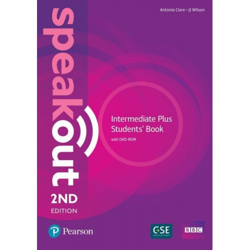 J. J. Wilson Antonia Clare - Speakout Intermediate Plus 2nd Edition Students' Book and DVD-ROM Pack