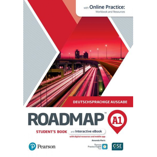 Pearson Education - Roadmap A1 German edition Students' Book and eBook, with Online Practice, Digital Resources & Mobile App