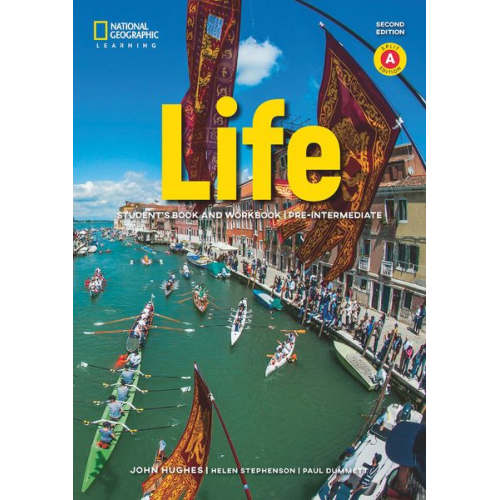 Helen Stephenson Paul Dummett John Hughes - Life - Second Edition A2.2/B1.1: Pre-Intermediate - Student's Book and Workbook (Combo Split Edition A) + Audio-CD + App