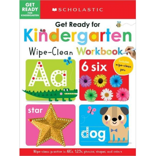 Scholastic - Get Ready for Kindergarten Wipe-Clean Workbook: Scholastic Early Learners (Wipe Clean)