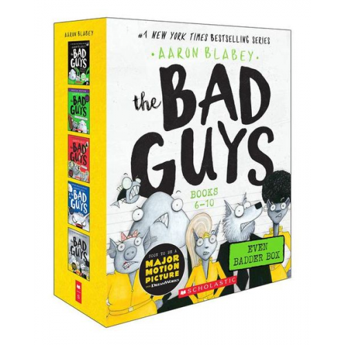 Aaron Blabey - The Bad Guys Even Badder Box Set (the Bad Guys #6-10)