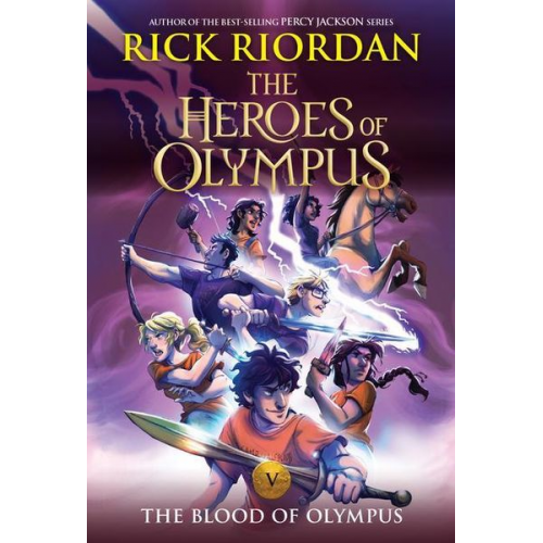 Rick Riordan - Heroes of Olympus, The, Book Five: Blood of Olympus, The-(New Cover)