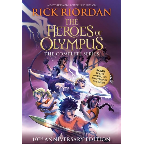 Rick Riordan - Heroes of Olympus Paperback Boxed Set, The-10th Anniversary Edition