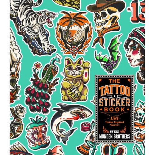 Megamunden - The Tattoo Sticker Book