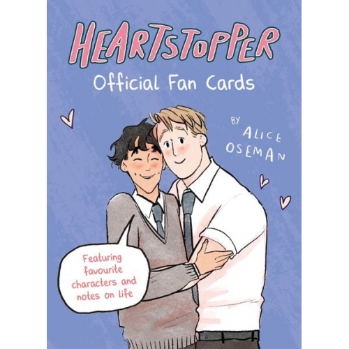 Alice Oseman - Heartstopper Official Fan Cards