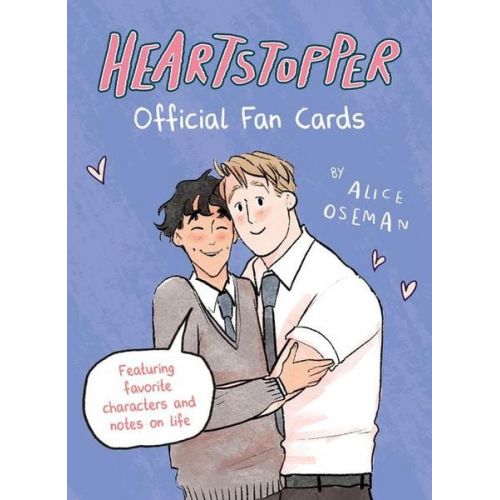 Alice Oseman Lauren James - Heartstopper Official Fan Cards