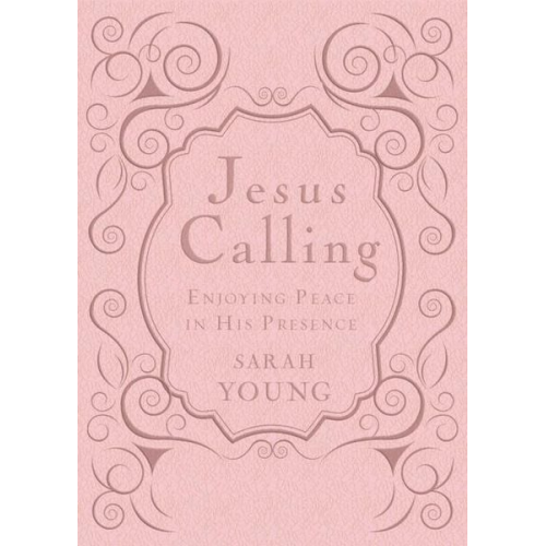 Sarah Young - Jesus Calling, Pink Leathersoft, with Scripture References