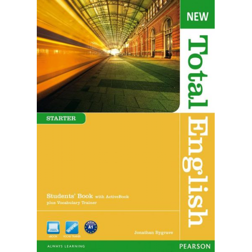 Jonathan Bygrave - New Total English Starter Students' Book With Active Book Pack