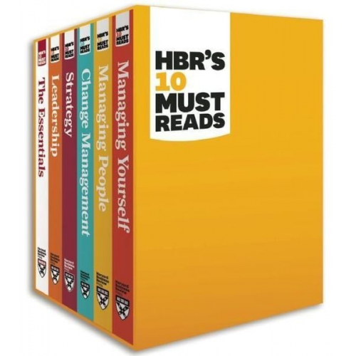 Harvard Business Review Peter F. Drucker Clayton M. Christensen Daniel Goleman Michael E. Porter - Hbr's 10 Must Reads Boxed Set (6 Books) (Hbr's 10 Must Reads)