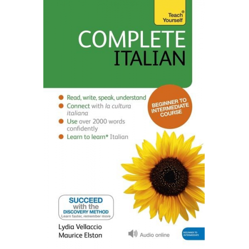 Lydia Vellaccio Maurice Elston - Complete Italian Book & Audio Online: Teach Yourself