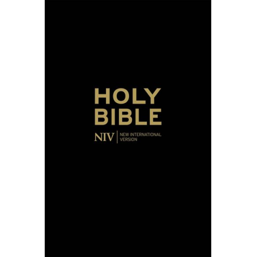 New International Version - NIV Holy Bible - Anglicised Black Gift and Award