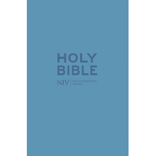 New International Version - NIV Pocket Cyan Soft-tone Bible with Zip