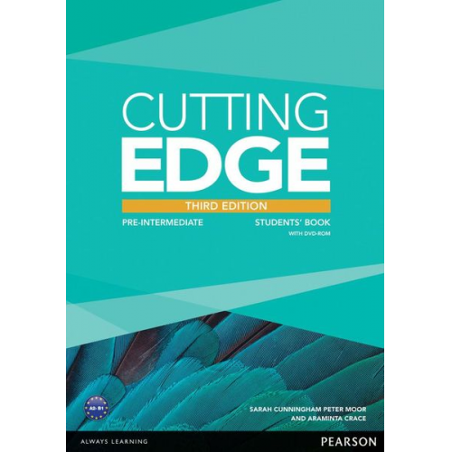 Araminta Crace Peter Moor Sarah Cunningham - Cutting Edge Pre-Intermediate Students' Book with DVD