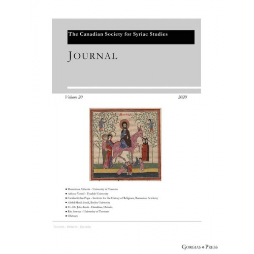 Journal of the Canadian Society for Syriac Studies 20