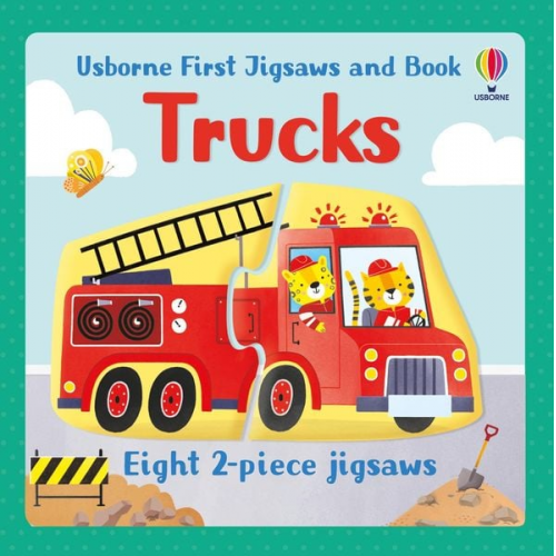 Abigail Wheatley - Usborne First Jigsaws and Book: Trucks