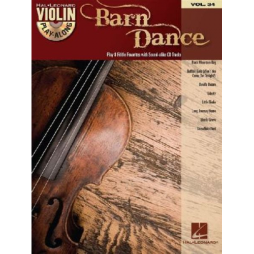 Hal Leonard Publishing Corporation (COR) - Barn Dance: Violin Play-Along Volume 34