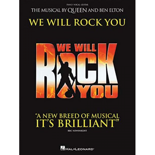 Ben (COP)/ Queen (CRT) Elton - We Will Rock You: The Musical by Queen and Ben Elton