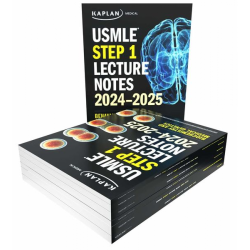 Kaplan Medical - USMLE Step 1 Lecture Notes 2024-2025: 7-Book Preclinical Review