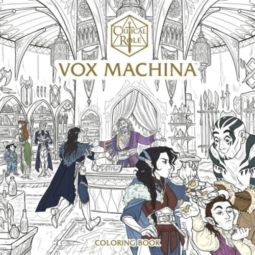 Olivia; Hayes  Noah; May  C. Critical Role; Samson - Critical Role: Vox Machina Coloring Book