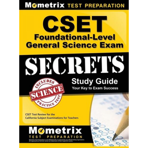 CSET Foundational-Level General Science Exam Secrets Study Guide