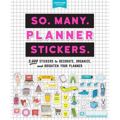 Pipsticks - So. Many. Planner Stickers.