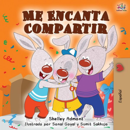 Shelley Admont KidKiddos Books - Me Encanta Compartir