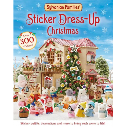 Macmillan Children's Books - Sylvanian Families: Sticker Dress-Up Christmas Book