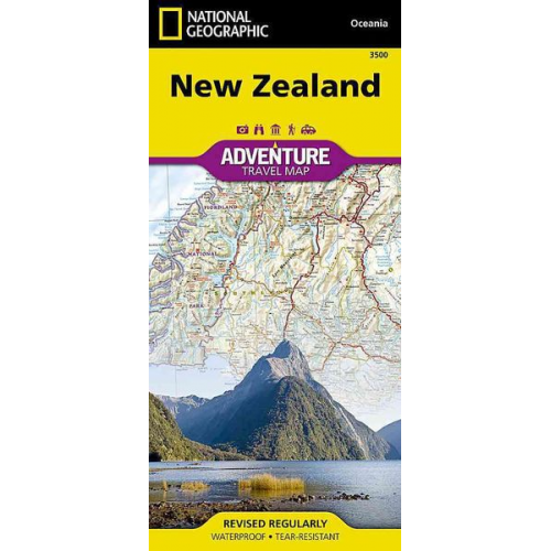 National Geographic Maps - New Zealand Map