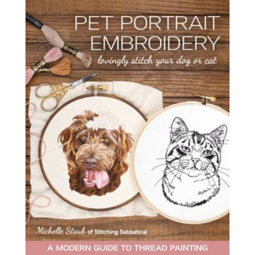 Michelle Staub - Pet Portrait Embroidery