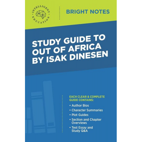 Study Guide to Out of Africa by Isak Dinesen