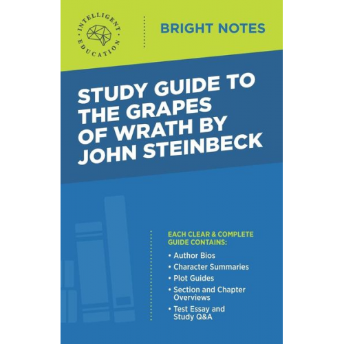 Study Guide to The Grapes of Wrath by John Steinbeck