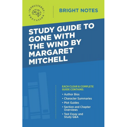 Study Guide to Gone with the Wind by Margaret Mitchell