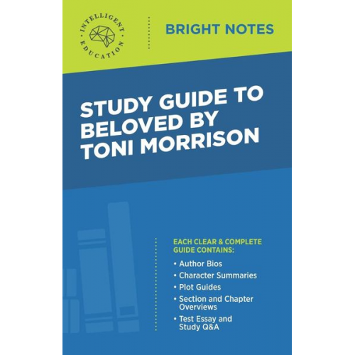 Study Guide to Beloved by Toni Morrison