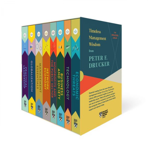 Peter F. Drucker - Peter F. Drucker Boxed Set (8 Books) (the Drucker Library)