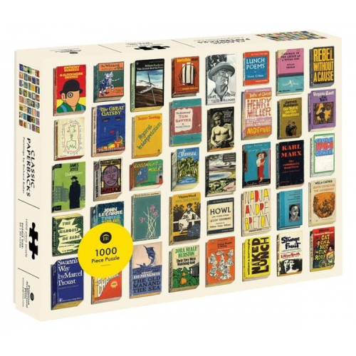 Richard Baker - Classic Paperbacks 1000 Piece Puzzle