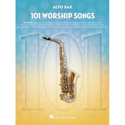 101 Worship Songs for Alto Sax