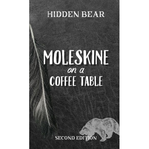 Hidden Bear - Moleskine on a Coffee Table