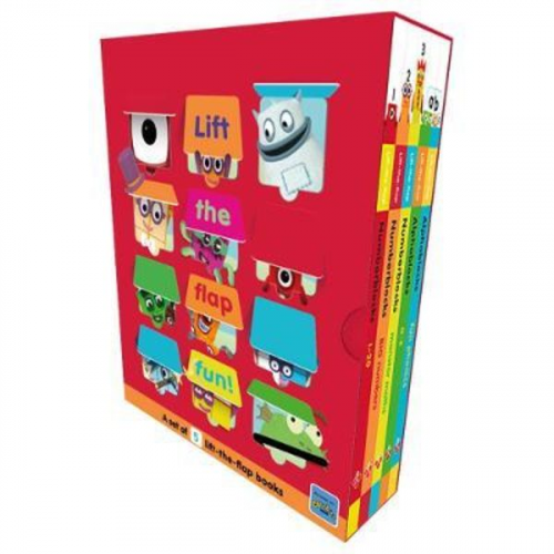 Alphablocks Numberblocks Sweet Cherry Publishing - Numberblocks and Alphablocks 5 Book Lift-the-Flap Set