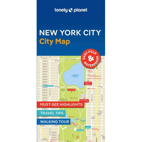 Lonely Planet - Lonely Planet New York City Map